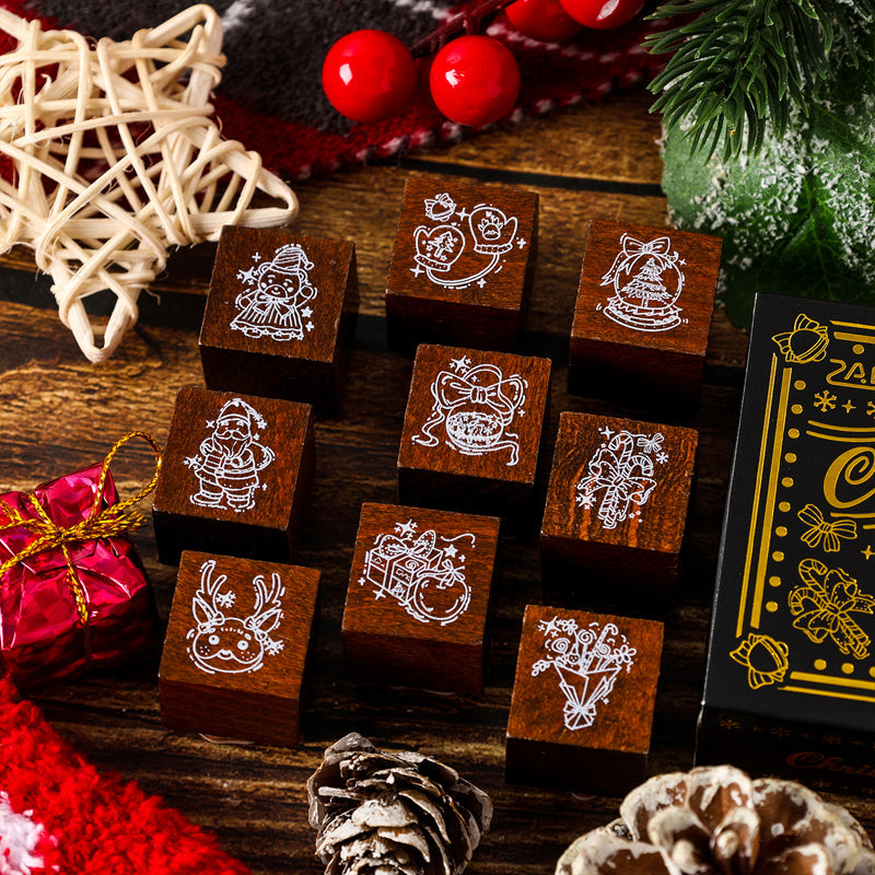Colorful Christmas Eve Series stamp set