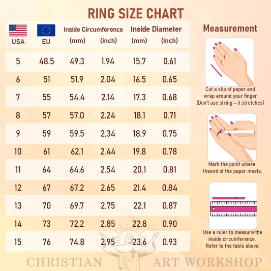 Christianartworkshop Rustic Stainless Steel Ring: "Jesus" in Fish