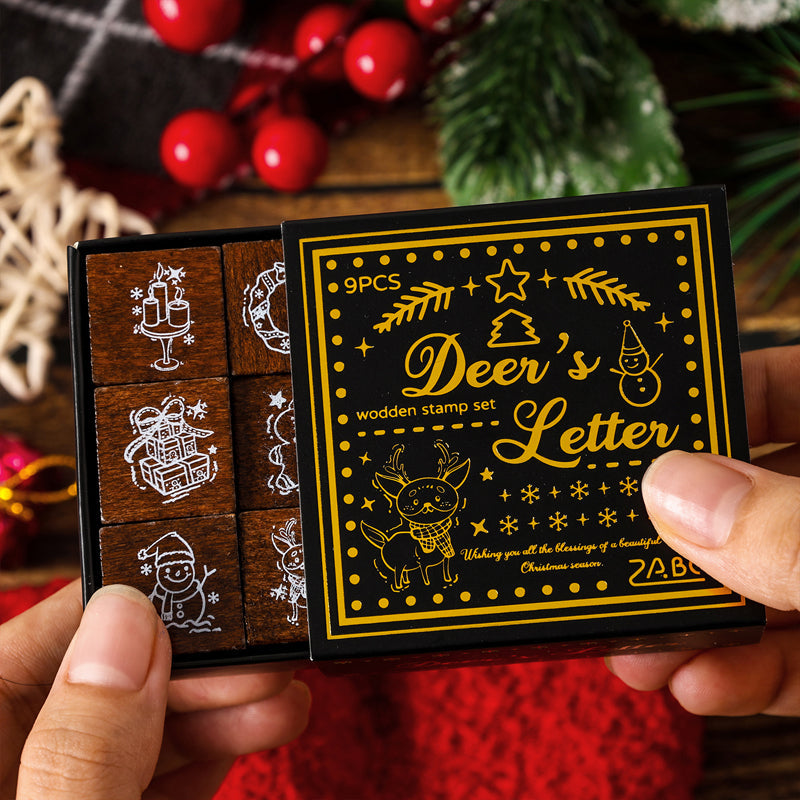 Colorful Christmas Eve Series stamp set