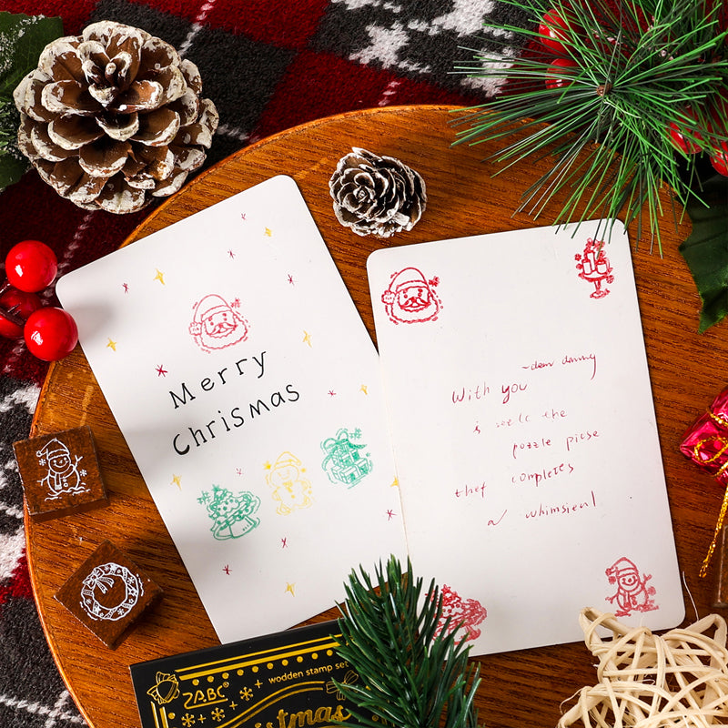 Colorful Christmas Eve Series stamp set