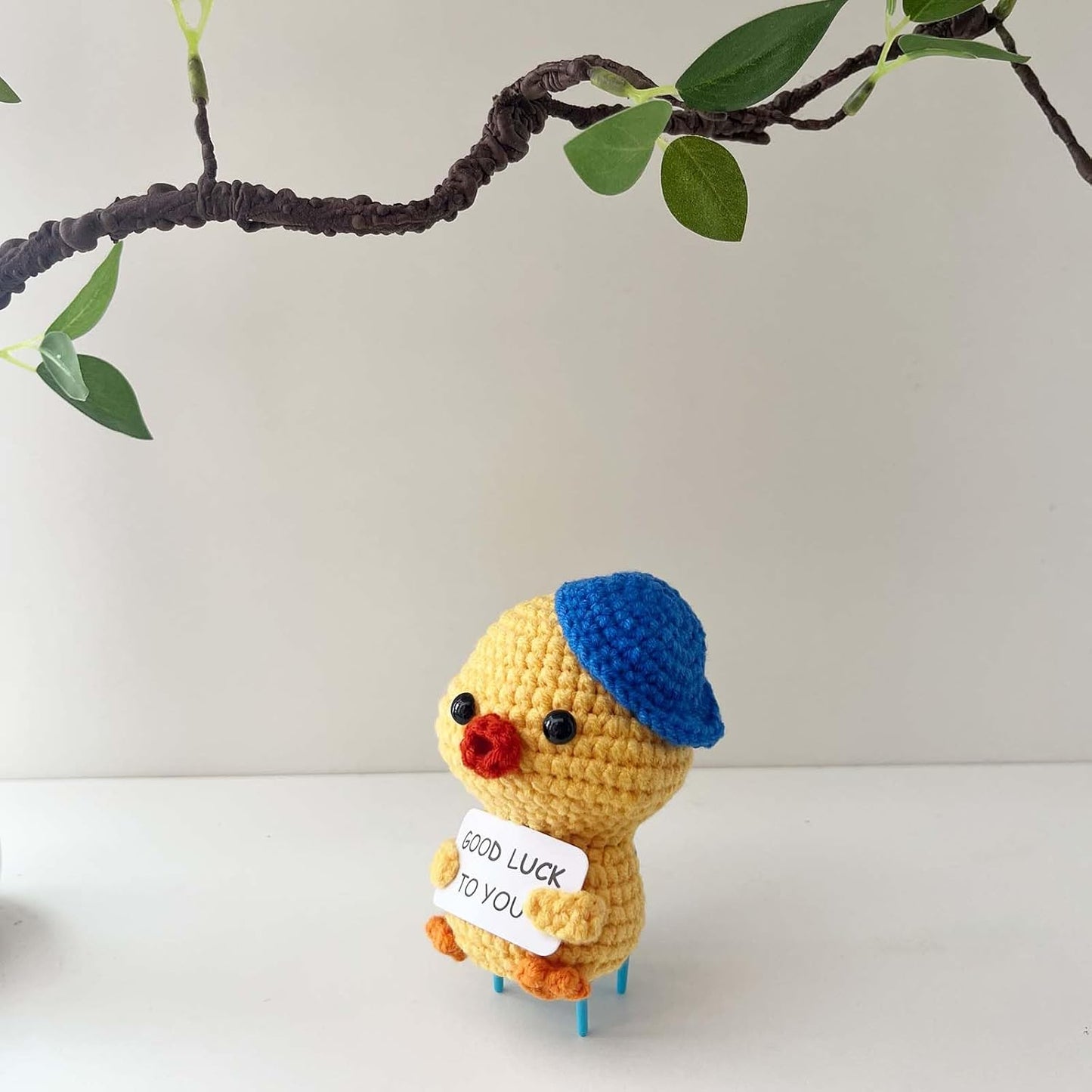 Inspirational Crochet Potato Funny Gifts with Positive Words Christmas Decoration