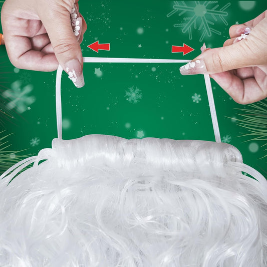 Christmas Hat, Santa Hat Holiday for Adults Unisex Velvet Comfort Extra Thicken Fur Xmas Hat for New Year Festive Party