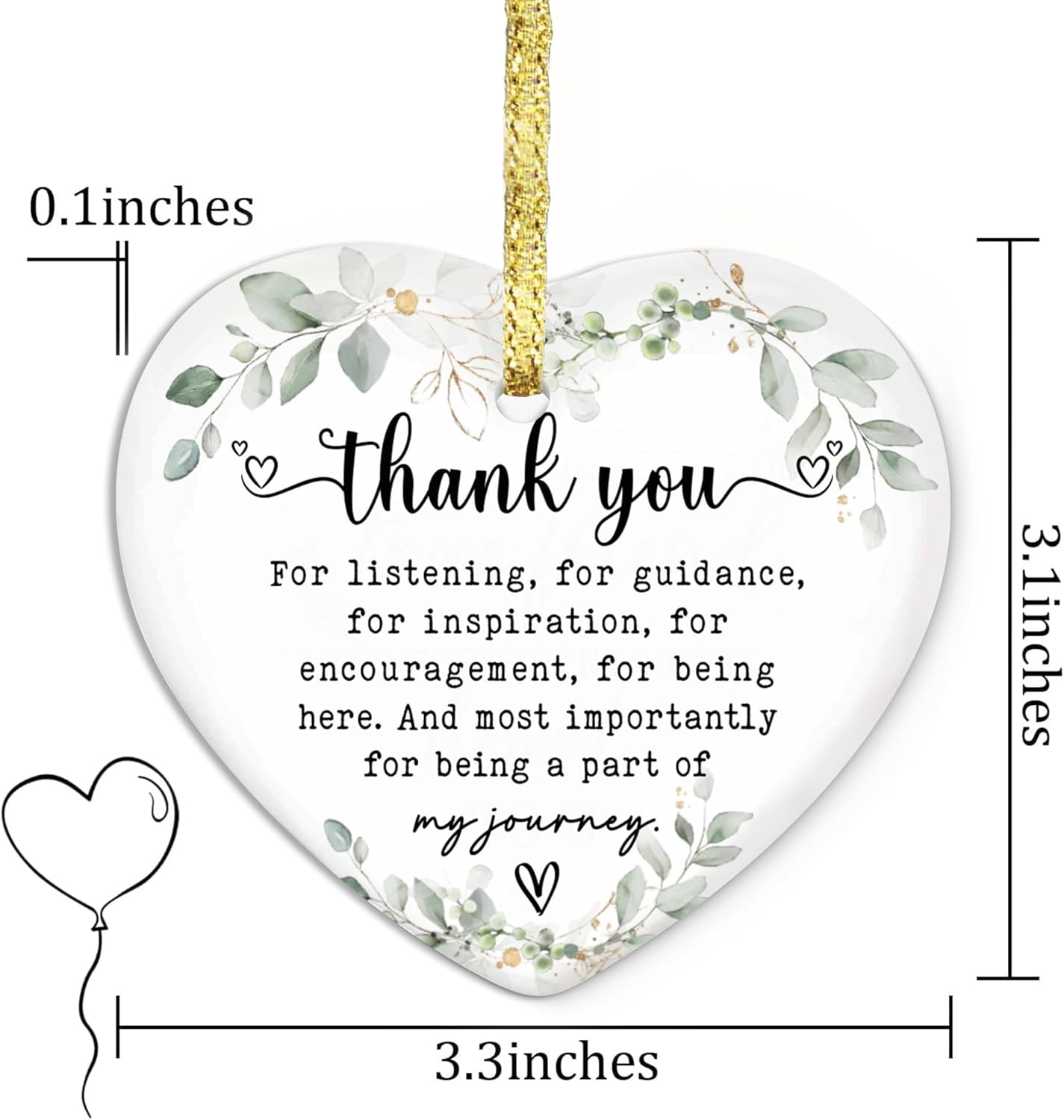 Gossby Gift for Sisters - Sister Gift from Sister - White Sisters Decor - Gifts for Women Best Friend - Car Hanging Decoration Ornament - Wine Bottle Decor