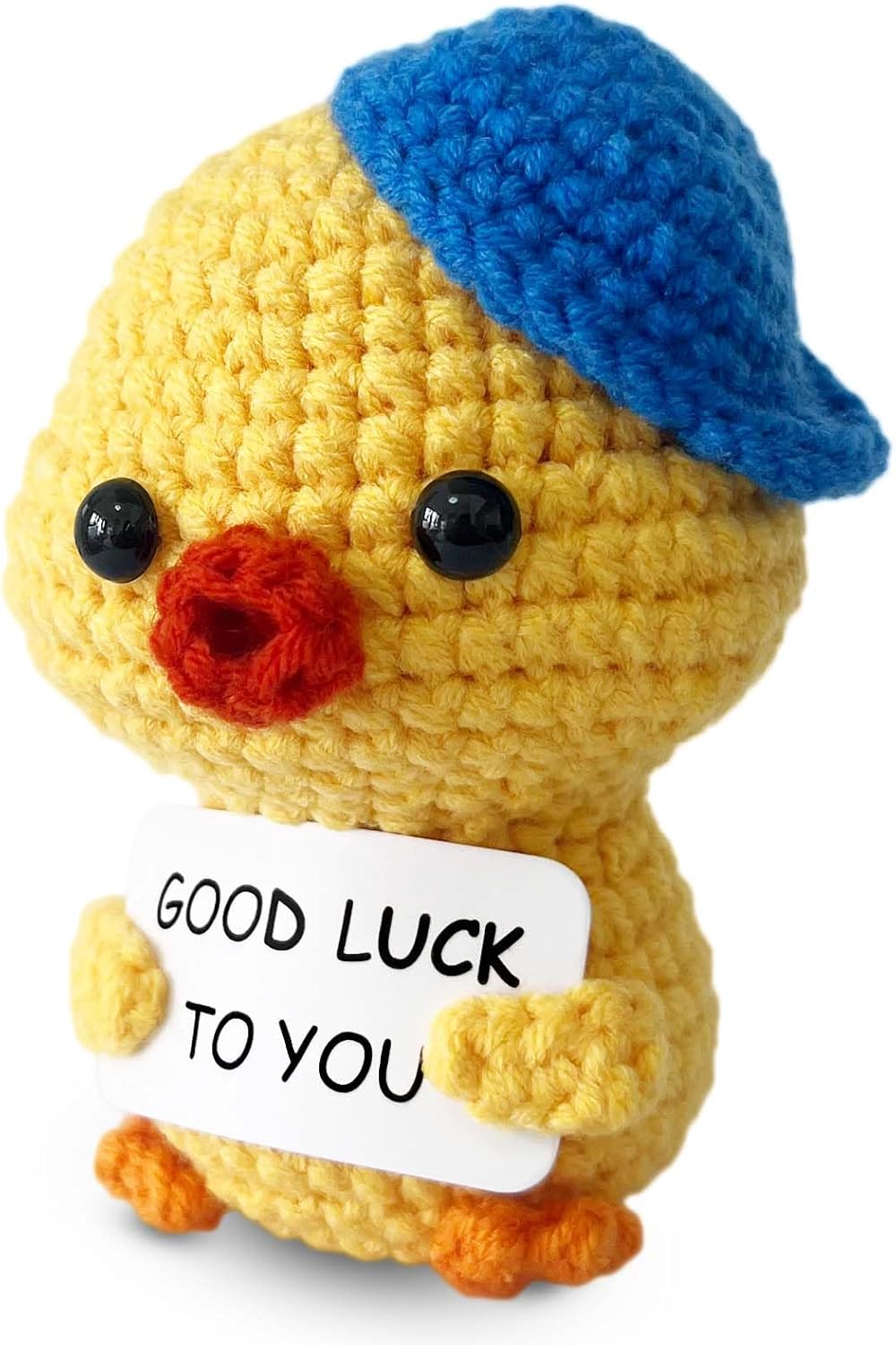 Inspirational Crochet Potato Funny Gifts with Positive Words Christmas Decoration