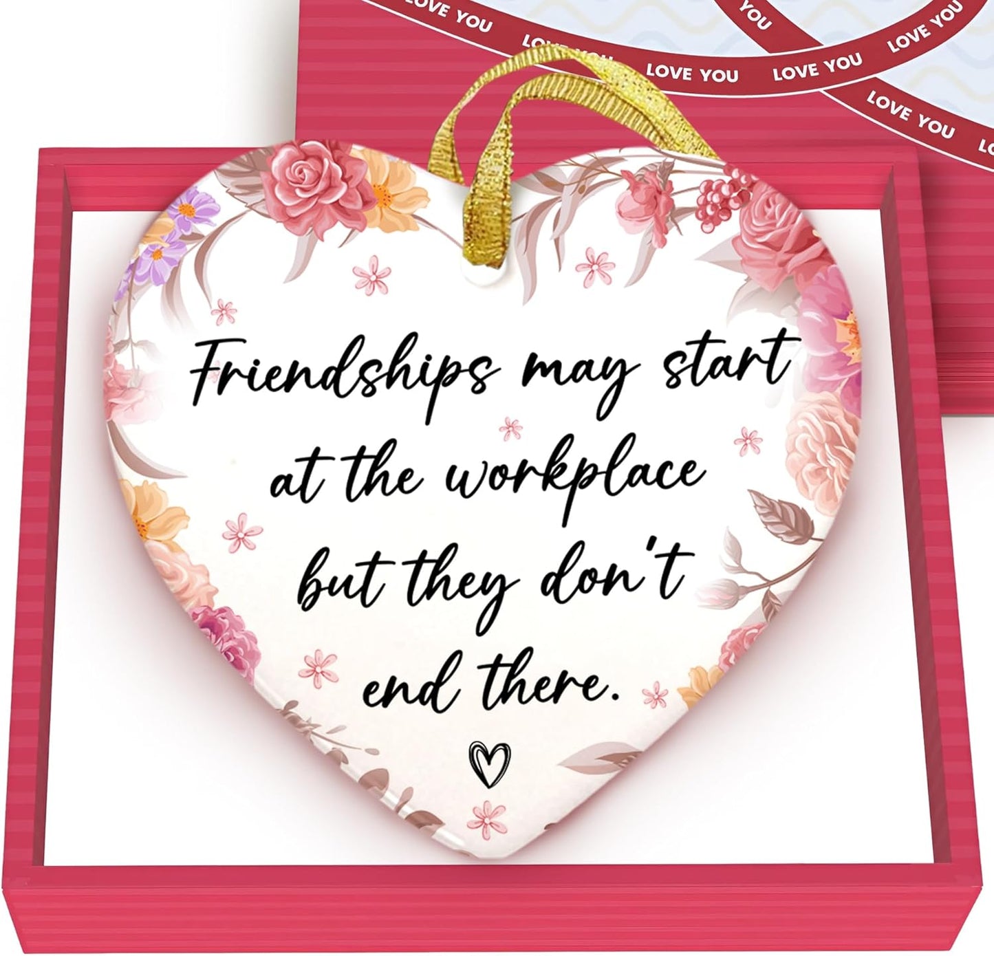 Gossby Gift for Sisters - Sister Gift from Sister - White Sisters Decor - Gifts for Women Best Friend - Car Hanging Decoration Ornament - Wine Bottle Decor