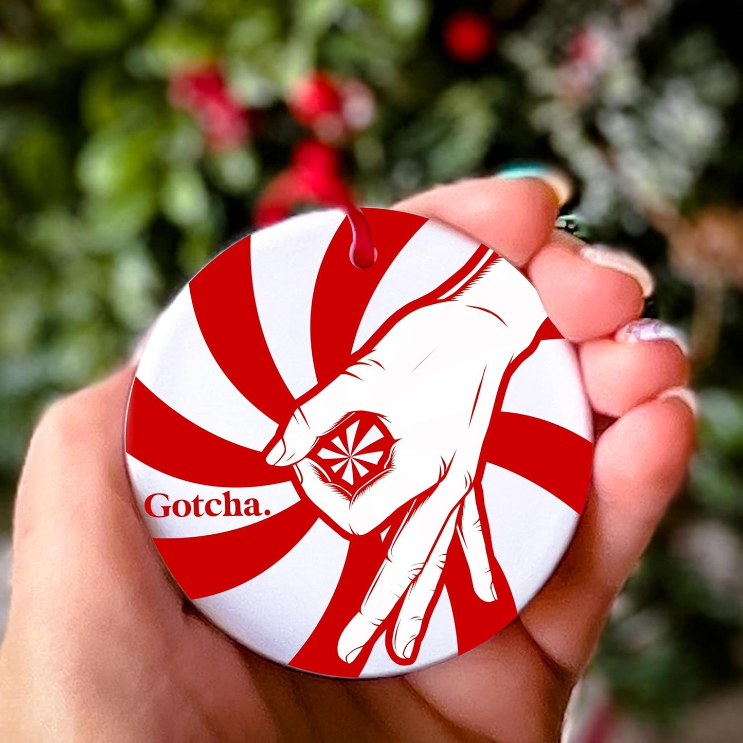 Funny Christmas Ornaments - I Saw That Jesus Ornament - Stocking Stuffers for Women Men - Funny Ornaments for Adults Exchange - Christmas Gift for Women Men Coworkers Mom