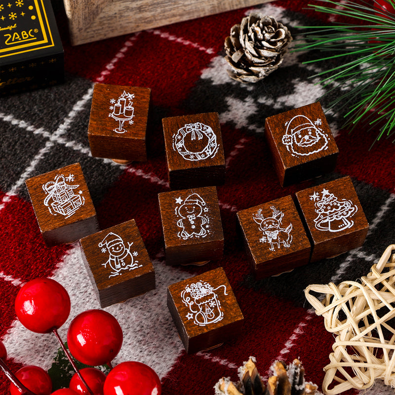 Colorful Christmas Eve Series stamp set