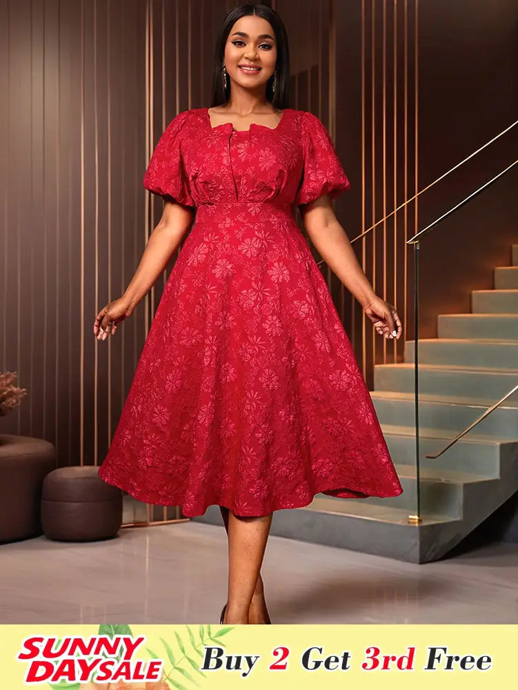 Three-dimensional Decoration A Line Gown for Women Formal