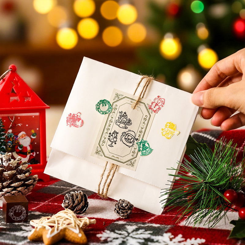 Colorful Christmas Eve Series stamp set