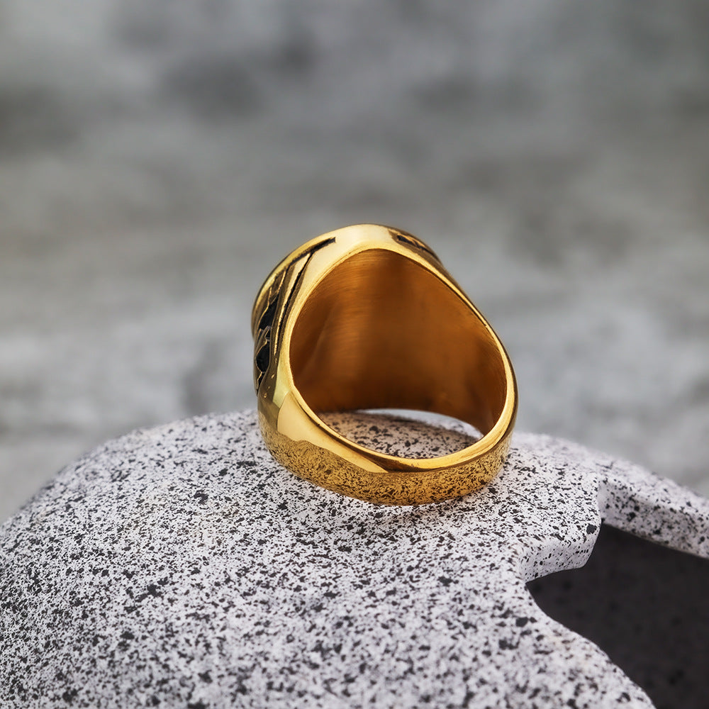 Christianartworkshop St. Benedict the Protector Ring