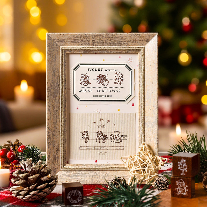 Colorful Christmas Eve Series stamp set