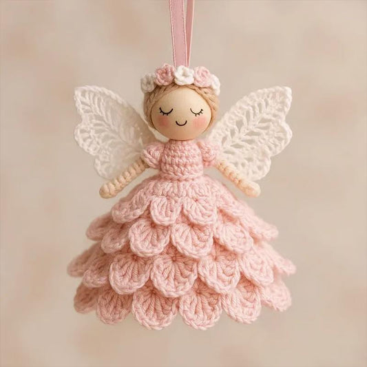 👼DIY Crochet Angel Ornament Kit 🧶| Perfect for Christmas 🎄 & Holiday Decor