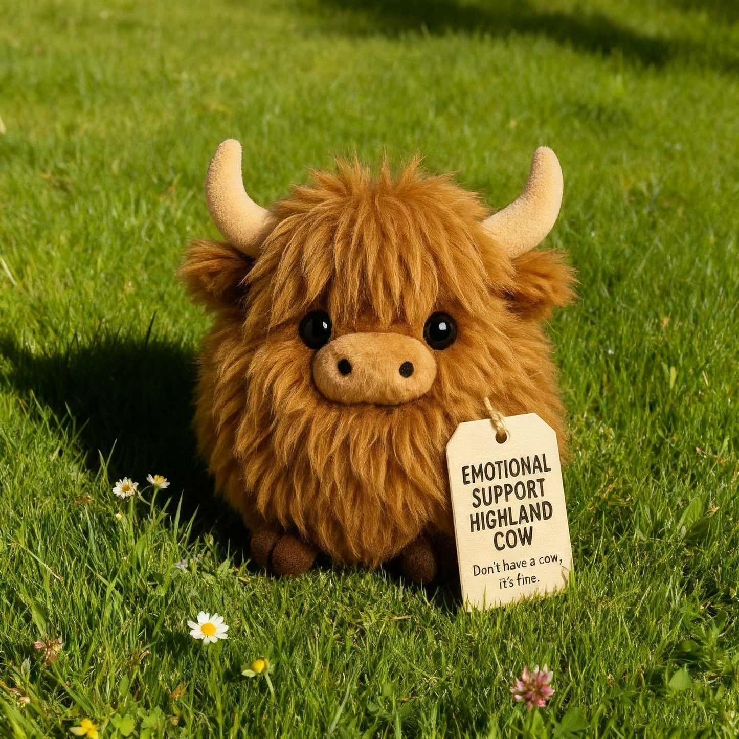 🎁Emotional Support Highland Cow Plush🎉