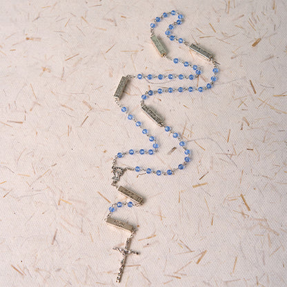 Christianartworkshop The Mysteries Rosary Engraved Mystery Bar