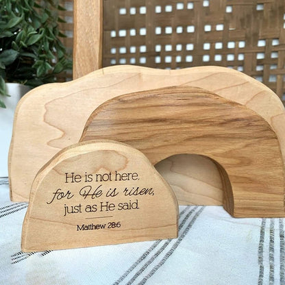 Christianartworkshop Classic Style The Empty Tomb Resurrection Scene Desktop Decorations Ornament