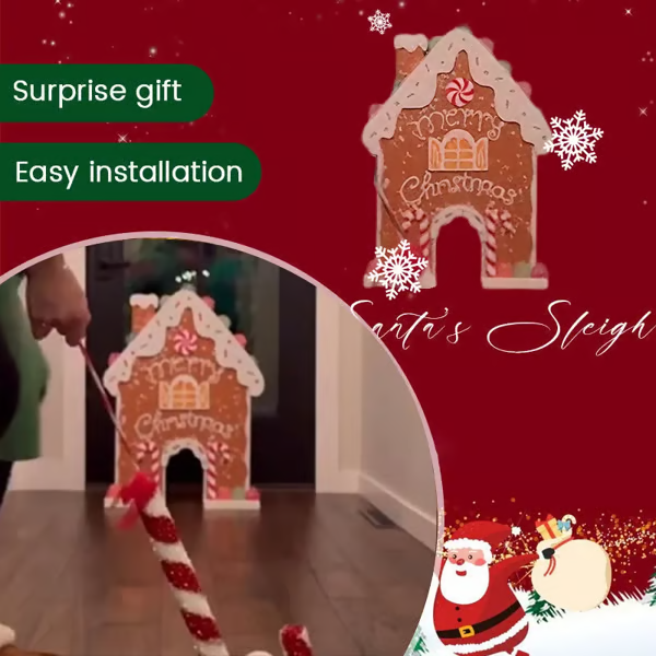 🎅 Gingerbread Golf Game Set - Best Christmas Game