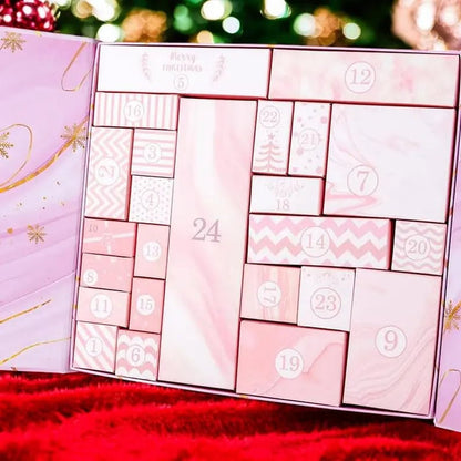 🔥🎁 24 Daily Surprises — 2025 Pink Marble Advent Calendar
