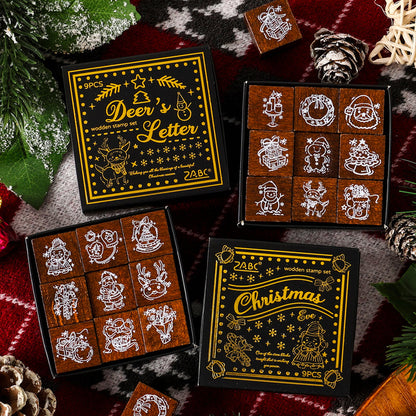Colorful Christmas Eve Series stamp set
