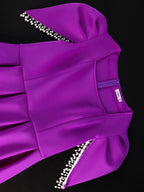 Formal Elegant Dresses for Wedding Guests A Line Pearls