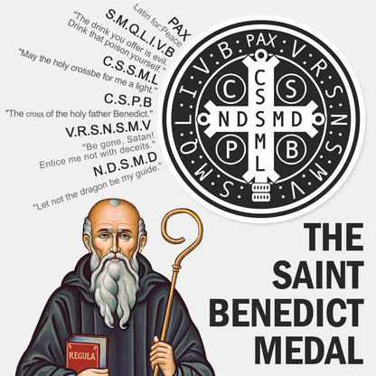 Christianartworkshop St. Benedict the Protector Ring
