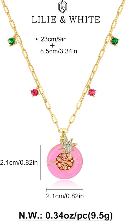 LILIE&WHITE For Women Necklace Christmas Pendant Fashion Jewelry