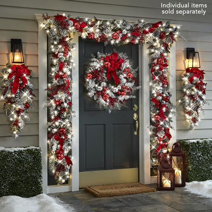 The Cordless Prelit Holiday Trim-Prepare in advance for the upcoming holiday
