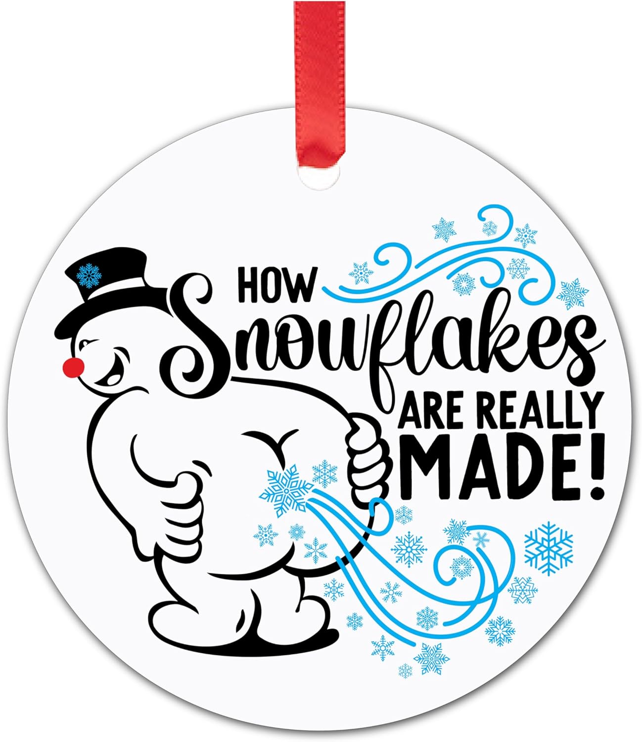 Funny Christmas Ornaments - I Saw That Jesus Ornament - Stocking Stuffers for Women Men - Funny Ornaments for Adults Exchange - Christmas Gift for Women Men Coworkers Mom