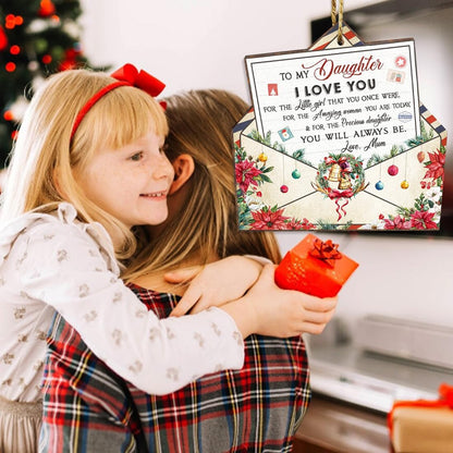 Christmas Ornaments 2025,Wooden Ornaments for Christmas Tree, Christmas Decorations Gifts for Women, Men, Vacation Ornament for Family, Sister, Friends, Meaningful Ornaments