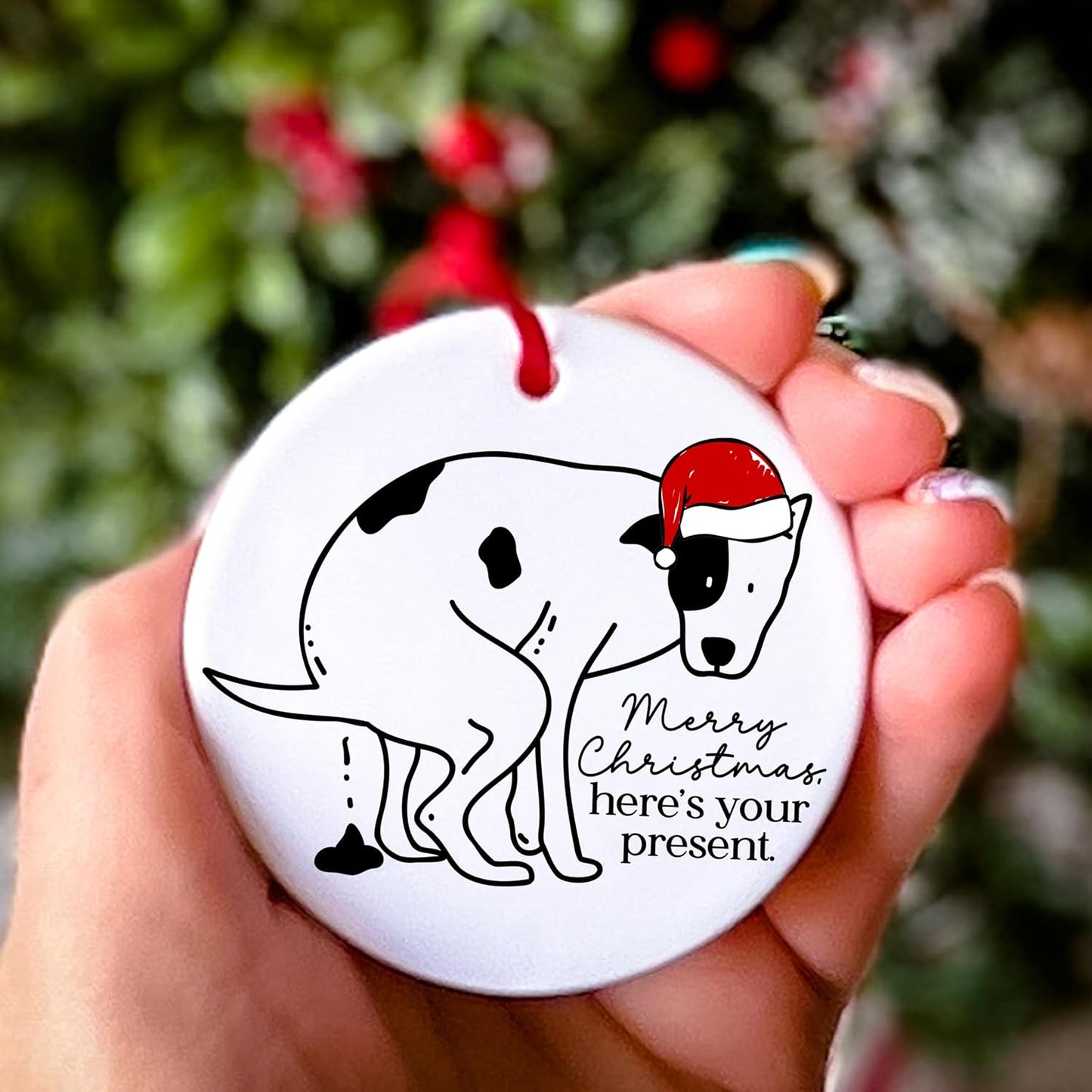 Funny Christmas Ornaments - I Saw That Jesus Ornament - Stocking Stuffers for Women Men - Funny Ornaments for Adults Exchange - Christmas Gift for Women Men Coworkers Mom