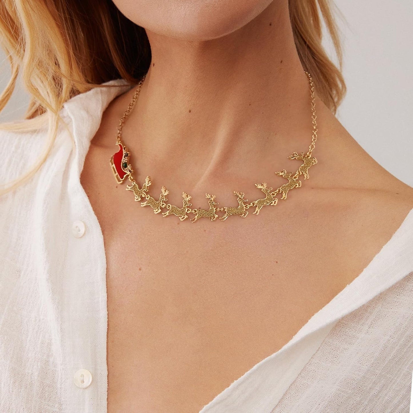 LILIE&WHITE For Women Necklace Christmas Pendant Fashion Jewelry