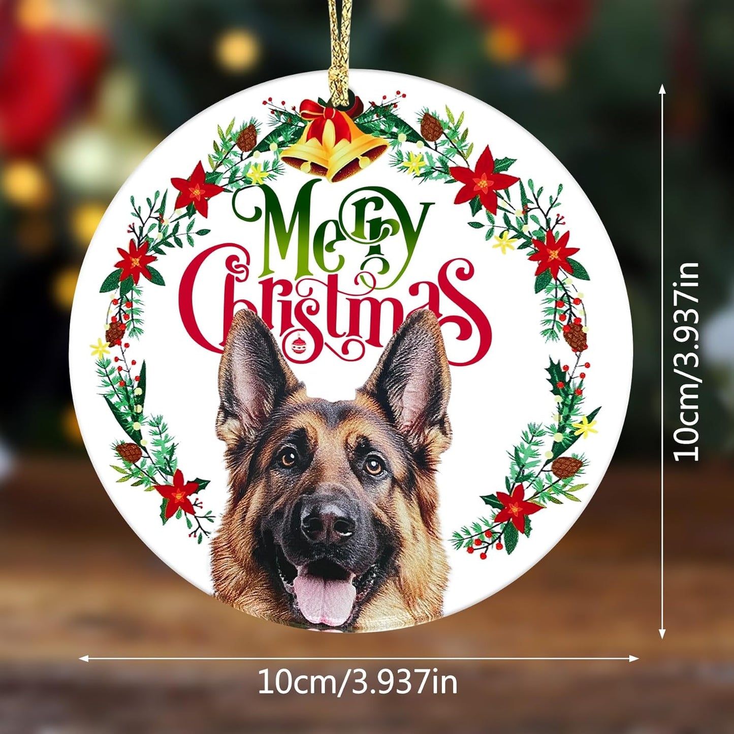 Cat Christmas Ornament, Christmas Ornaments 2025 Black Cat Christmas Decorations Acrylic 2 Side Printed Christmas Decor, Personalized Ornaments for Lovers