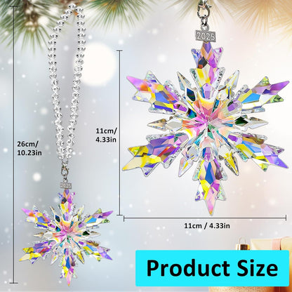 Christmas Ornaments 2025,Wooden Ornaments for Christmas Tree, Christmas Decorations Gifts for Women, Men, Vacation Ornament for Family, Sister, Friends, Meaningful Ornaments