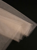 DRESS A Line Blazer Dresses With Waist Belt Patchwork Mesh Skirt