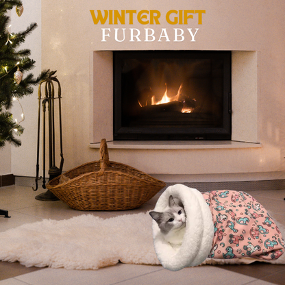 🔥Hot Sale🐱Warm, plush, thick cat bed