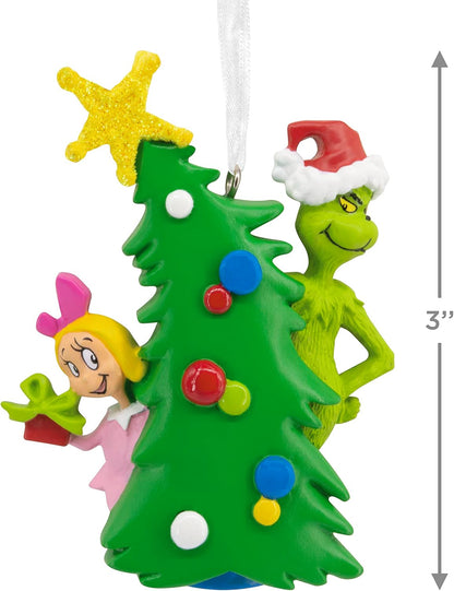 Dr. Seuss's How the Grinch Stole Christmas! Grinch With Cindy Lou Who Christmas Ornament