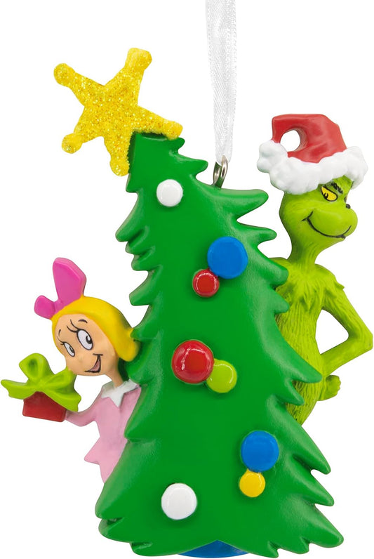 Dr. Seuss's How the Grinch Stole Christmas! Grinch With Cindy Lou Who Christmas Ornament