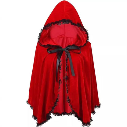 Christmas Clothing Adult Christmas Cloak Cloak Little Red Riding Hood Christmas Cloak Party Stage Performance Clothing