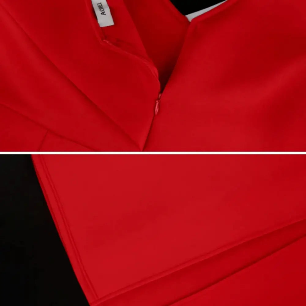 Bare Shoulder V Neck Puff Sleeve Dresse Maxi