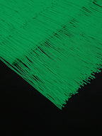 Off Shoulder Green Fringe Christmas Dress