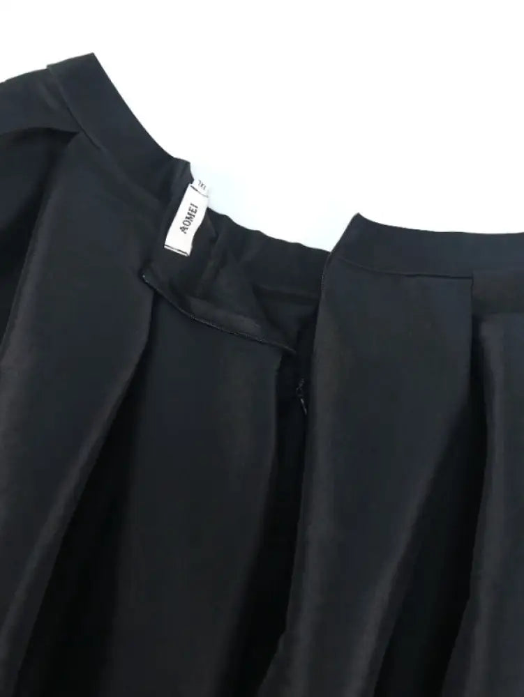 Puff Sleeve A Line Two Piece Skirt Sets