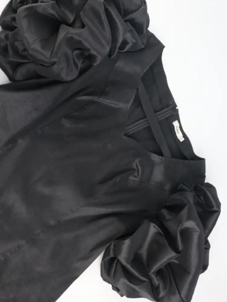 Puff Sleeve A Line Two Piece Skirt Sets