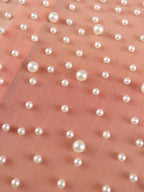 Sexy See Through Beaded Midi Dress
