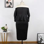 Two Piece Set Ruffles Strapless Suits