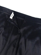 Women Black Skirt with Big Flower Sequins