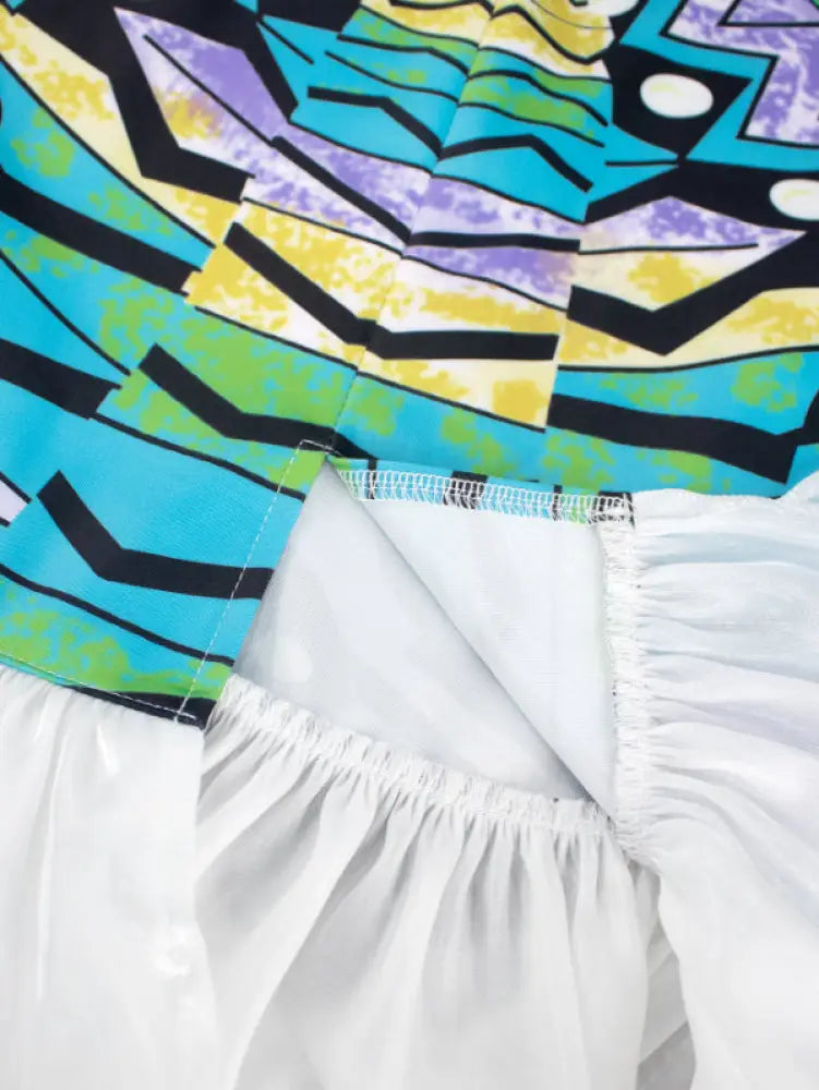 Women Printed High Waist Mermaid Skirts