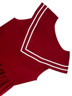 DRESS 50s Swing Dress Sleeveless A Line College Style Dress