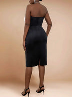Bow Off  Shoulder Grace Wedding Guest Dresses for Women