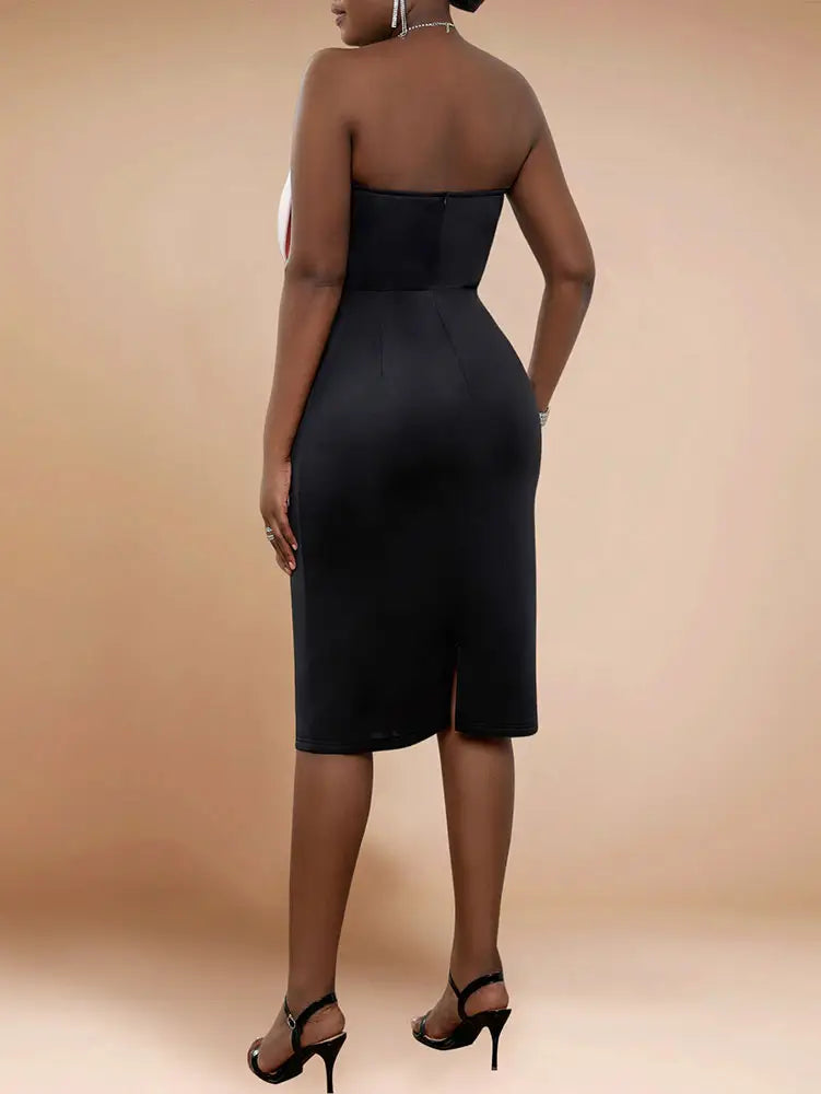Bow Off  Shoulder Grace Wedding Guest Dresses for Women