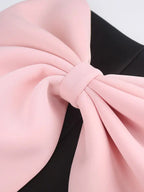 Bow Off  Shoulder Grace Wedding Guest Dresses for Women