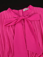 Church Clothes for Woman Plus Size Bow Collar Grace Causal